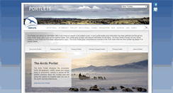 Desktop Screenshot of portlets.arcticportal.org