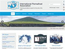 Tablet Screenshot of ipa.arcticportal.org
