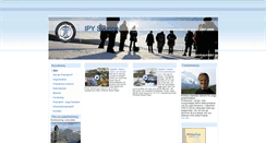Desktop Screenshot of ipyse.arcticportal.org